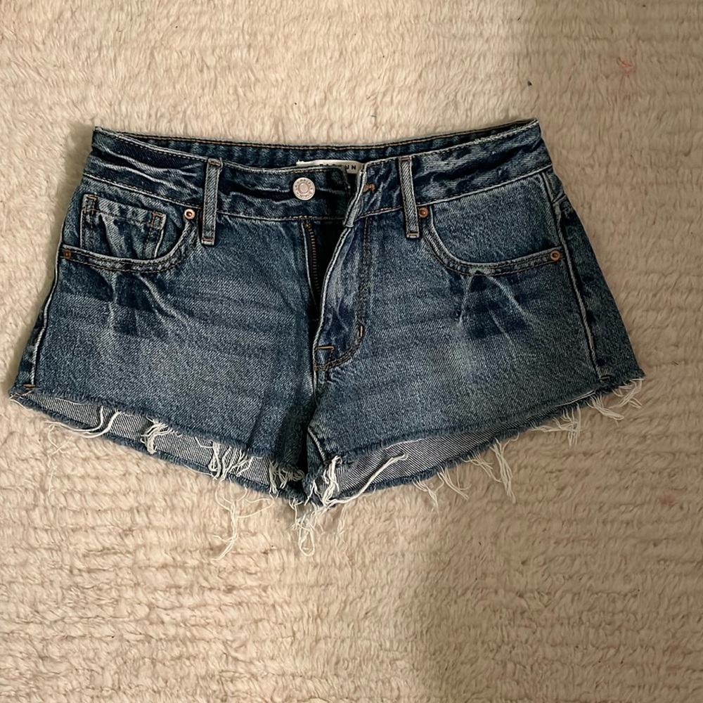 Jean shorts from PacSun